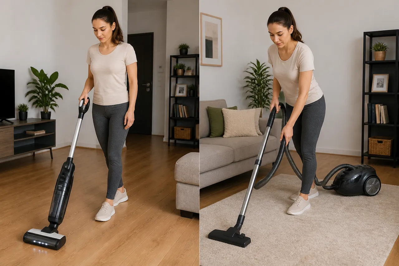 aspirator vertical sau clasic pentru parchet și covor