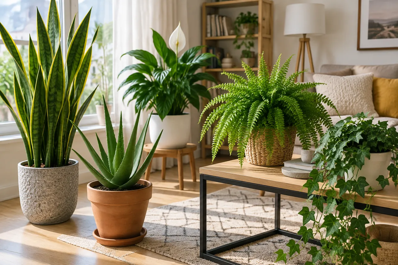 cele mai bune plante pentru aer curat în casă